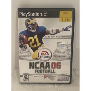 NCAA 06 Football Sony PlayStation 2 PS2 Video‎ Game 2006 Vintage